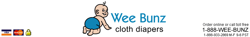 Complete Cloth Diaper Resource offering Fuzzi Bunz, bumGenius!, Thirsties, Bummis and more in stock and ready to ship! Free shipping. Visit the Wee Bunz store in Corvallis, Oregon.